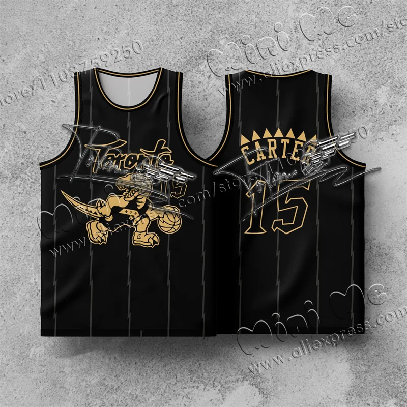 Raptors jerseys men set Nuggets Jokic Kings Fox ball suit vest basketball suit summer