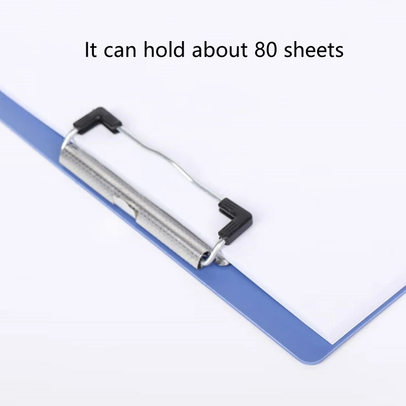 A4 Plastic Copy Board, Writing Board, Writing Pad, Office Board, Hanging Writing Board, 1 Set