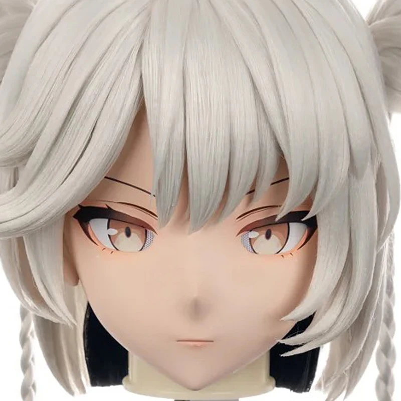 

(MEO52) Настроить ручной работы на всю голову запираемый кроссдресс мужской и женский японский мультфильм аниме игровой персонаж маска кигуруми