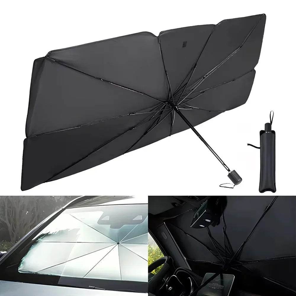 Auto Mehrzweck Praktische Faltbare Windschutzscheibe Sonnenschirme Innen Protechor Teil Auto Sonnenschirm Regenschirm Front Abdeckungen