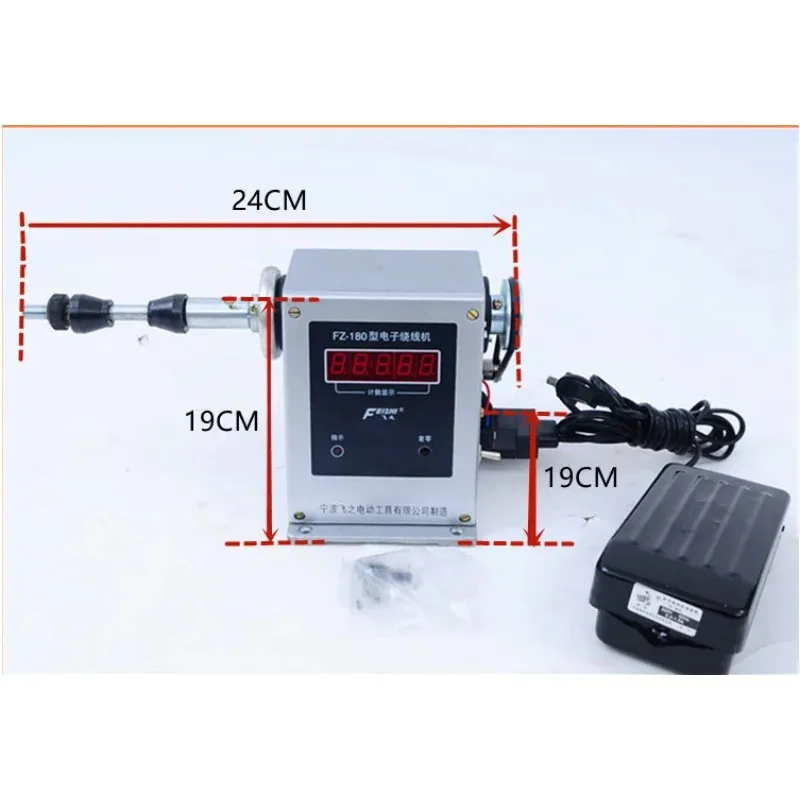 

Новинка 2025 года, набор номера поворотов, обслуживание двигателя намотки, большой крутящий момент, эмалированная проволока, автоматическая намоточная машина