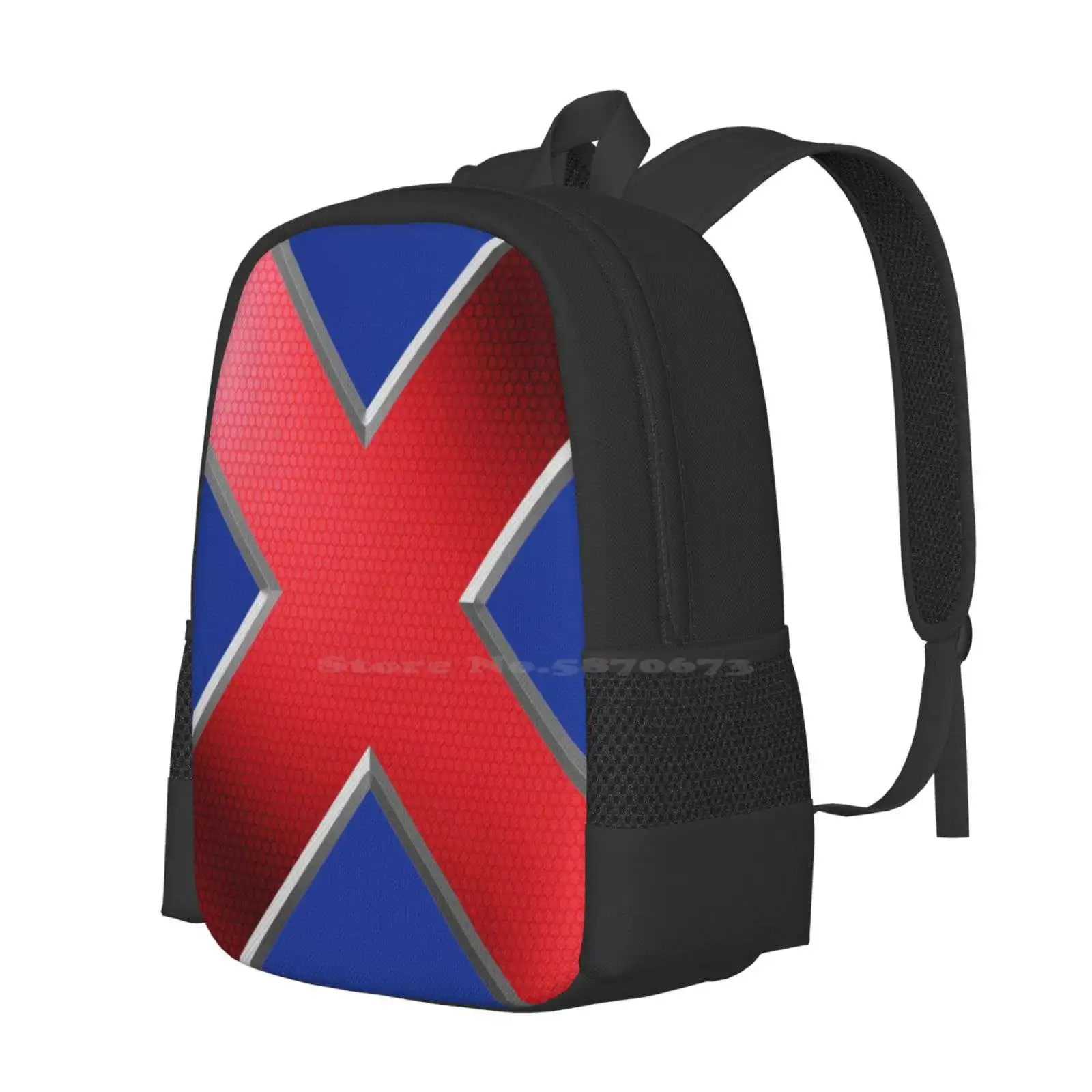 Captain Britain 3D Print Design Backpack Student Bag Mutants X Men Captain Britain Brian Braddock Betsy Braddock