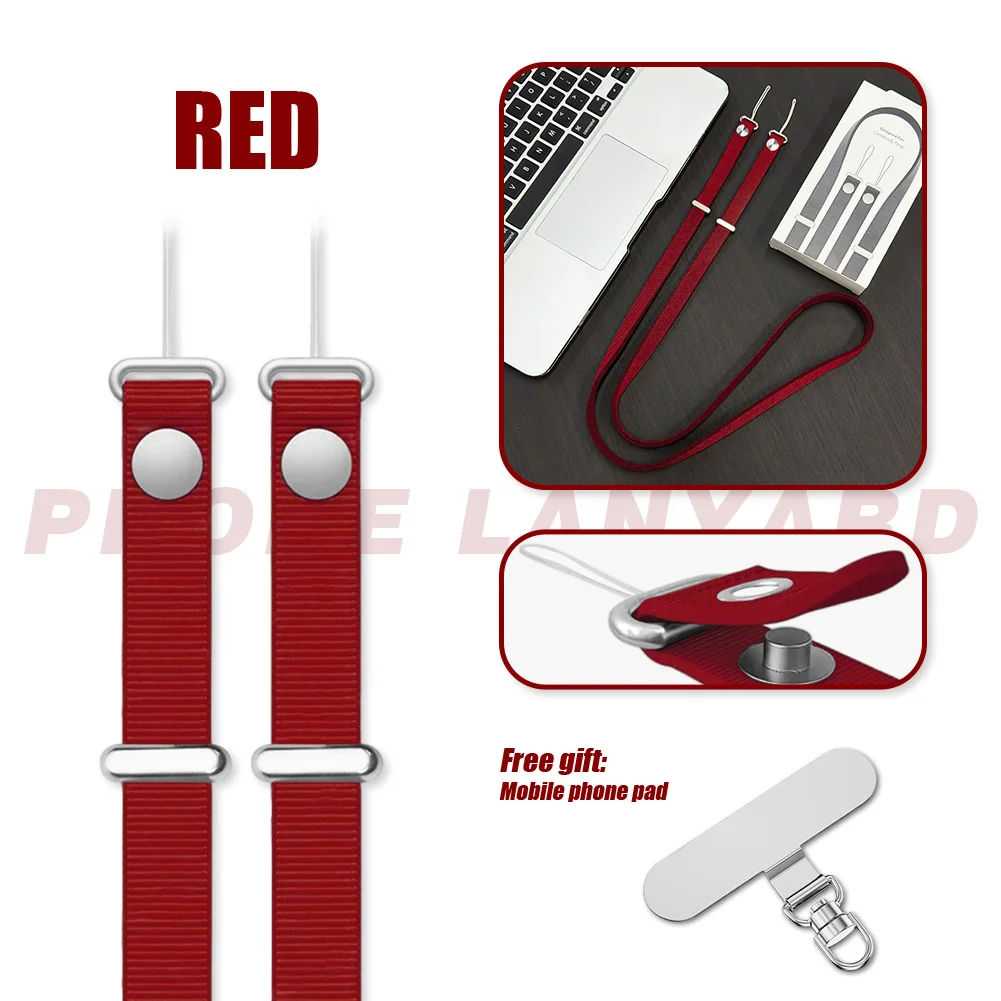 Magnetic Phone Lanyard for iPhone, Adjustable Crossbody Strap