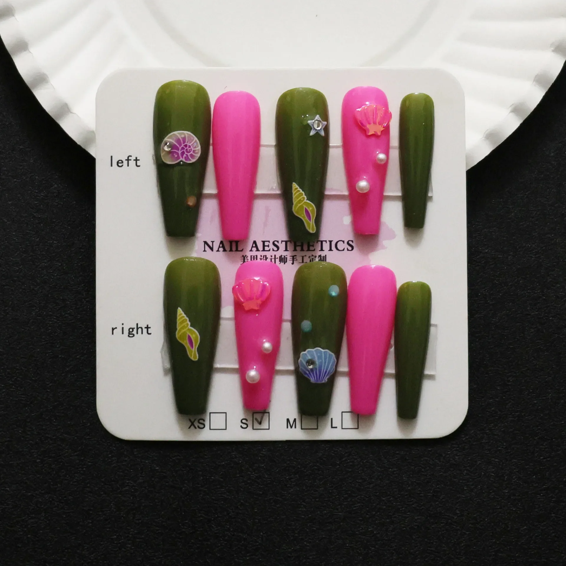 Zeedieren, magische schelpen, schelpparels, handgemaakt pantser