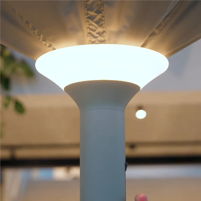 Sun umbrella Outdoor parasol Terrace Leisure column umbrella Milan courtyard light exhibition
