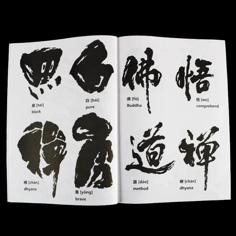 

Tattoo Book Chinese Calligraphy Art Font Character Totem Traditional Pattern Symbol Sketch 149 Page Tattoo Body Free Shipping