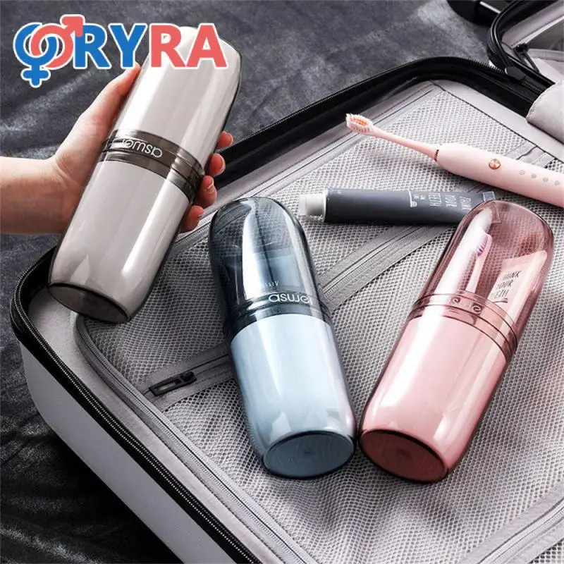 Portable Cup Strong And Sturdy Small And Portable Abs Tender Powder Toiletry Set Storage Box Environmentally Friendly Material