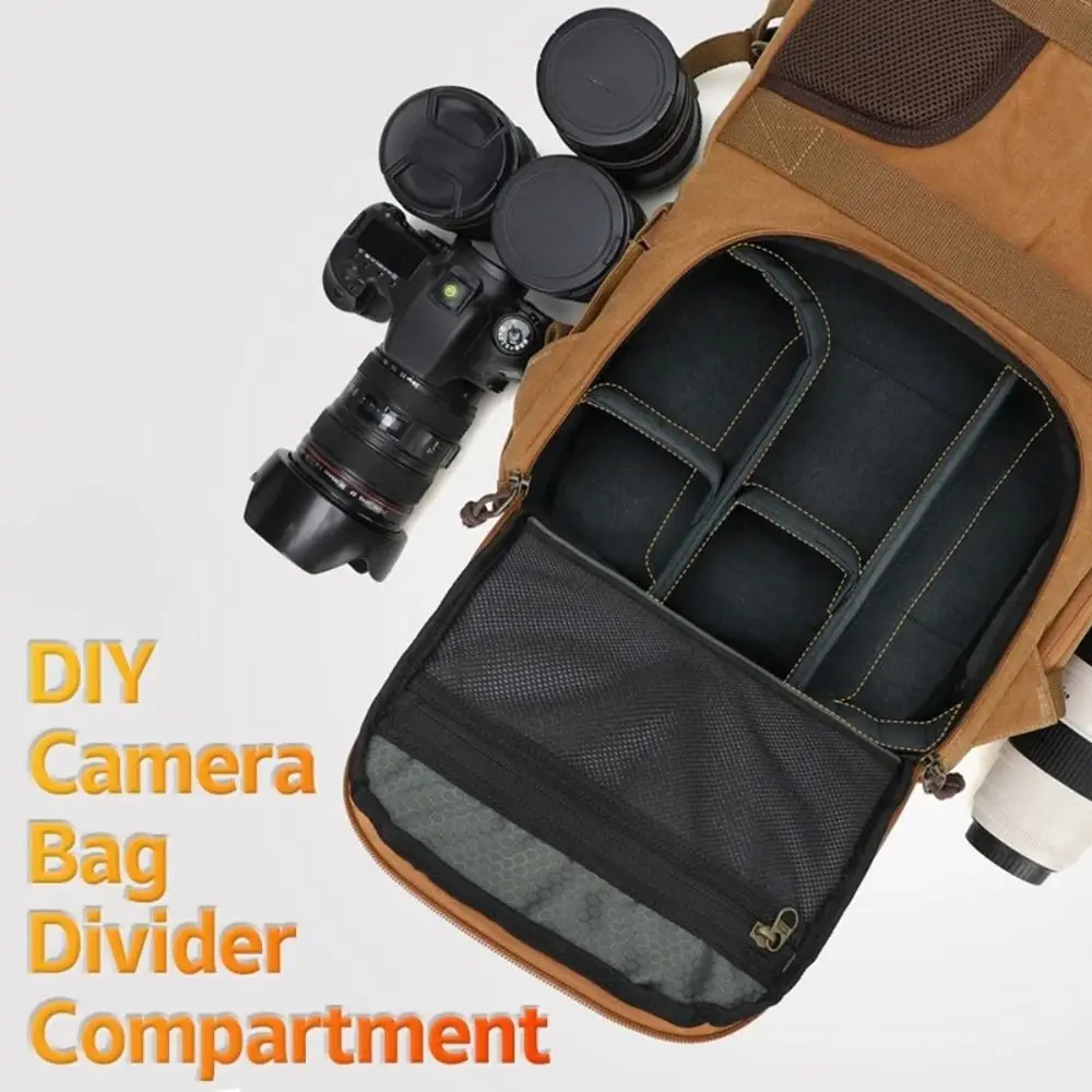 Portable Wear-resistant Camera Dividers Foam Padding Protective Camera Separators Lenses Partition Travel