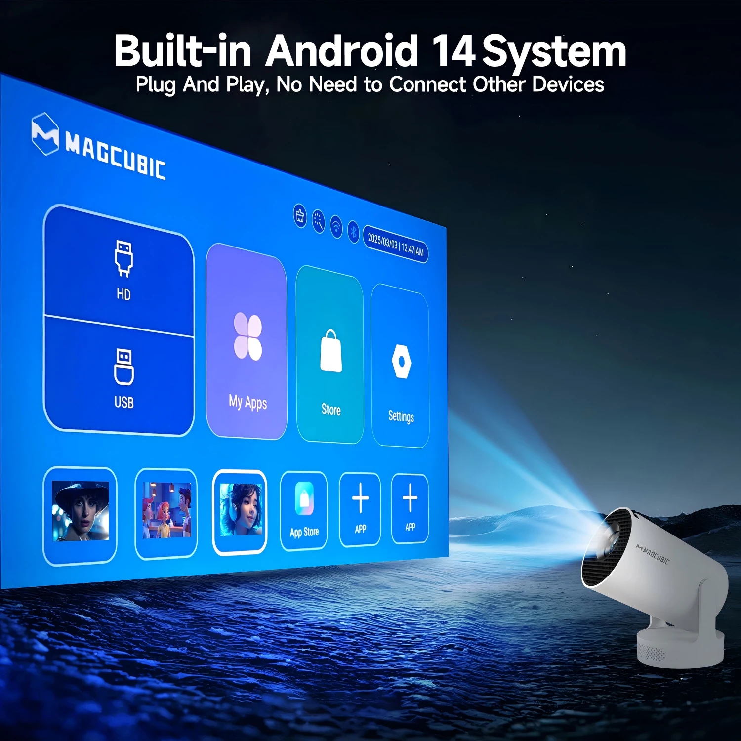 Wbudowany Android 14