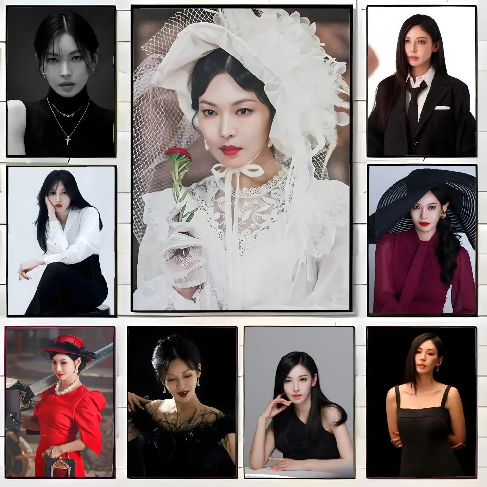 Actress K-kim So Yeon Poster Wall Art Print Decorative Mural Home Decor Gift Unframed