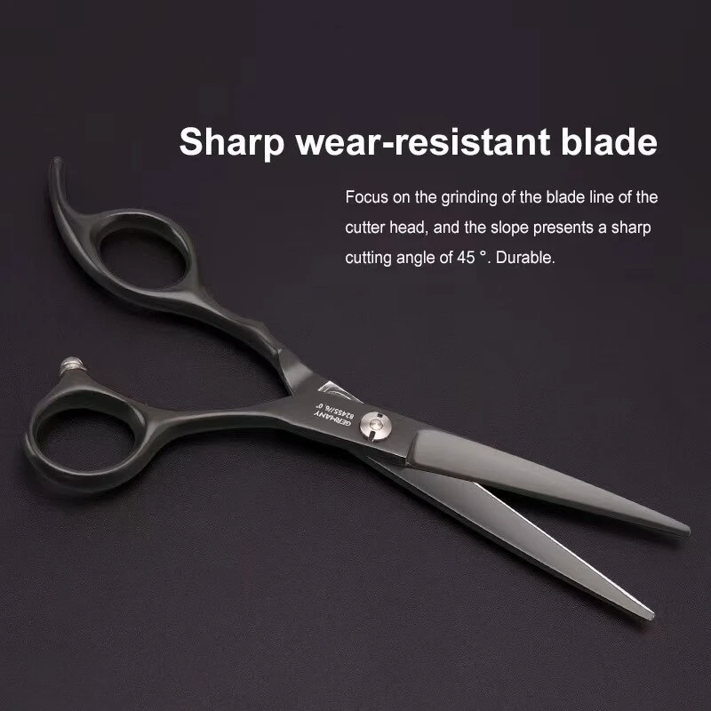 

Professional 8.0 Inch Hairdressing Scissors Stainless Steel Barbershop Hair Cutting Thinning Salon Hairdresser Flat Shears Tools