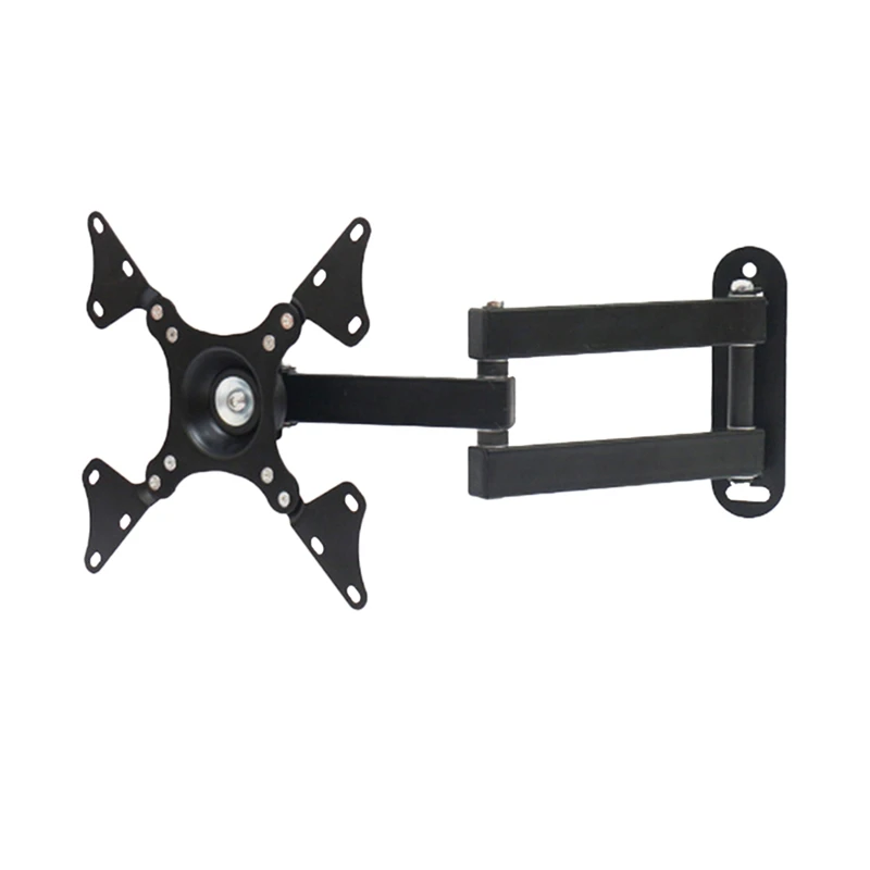 

NEW-Universal Adjustable TV Wall Mount Bracket Universal Rotated Holder TV Mounts For 14 To 32 Inch LCD Monitor Flat Panel