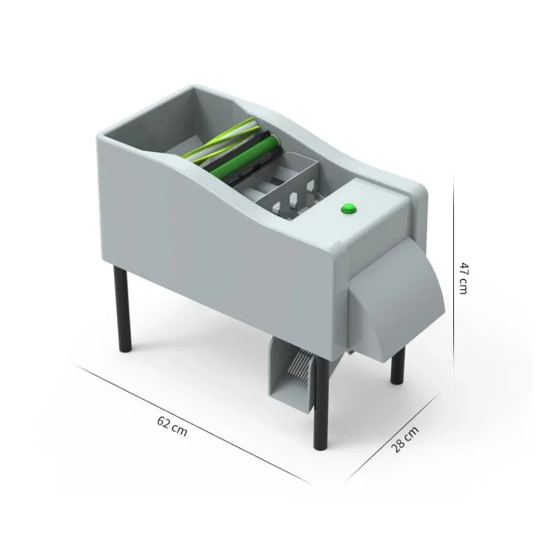 آلة تقشير Edamame Sheller الطازجة آلة تقشير Edamame فول الصويا الأخضر البازلاء تقشير وقصف آلة Edamame