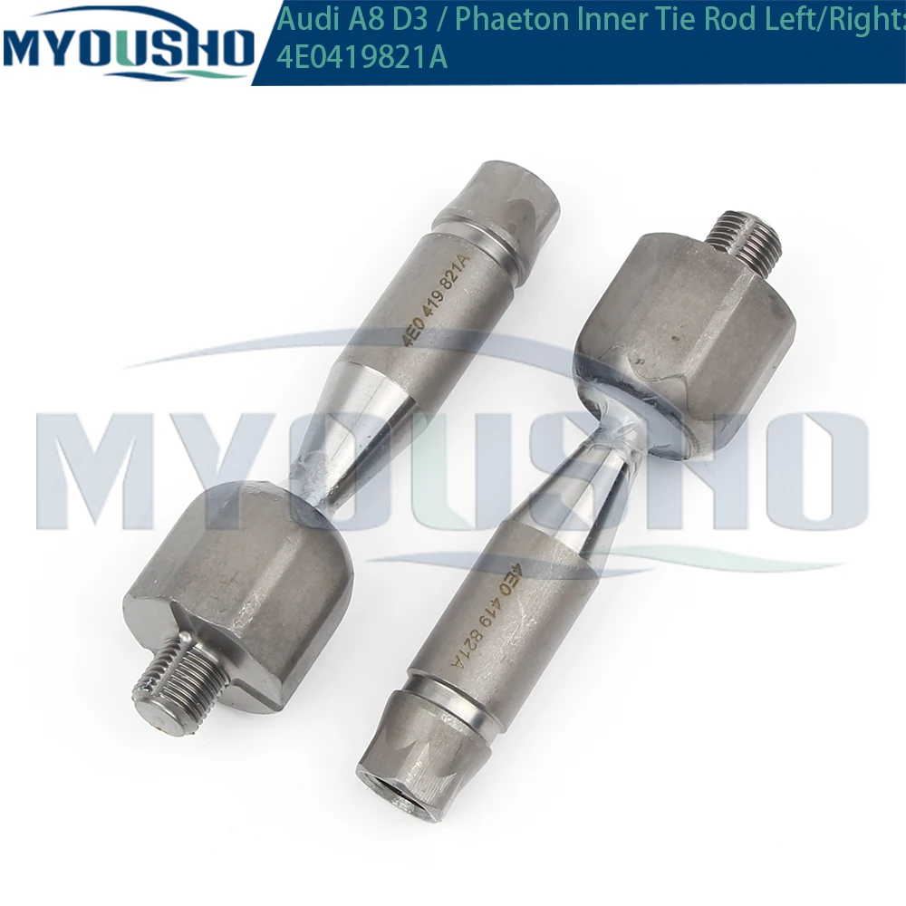 

Myosho For Audi A8 D3 VW Volkswagen Phaeton 3D2 Axle Inner Steering Tie Rod Ends Ball Joint 4E0419821A 4E0419821