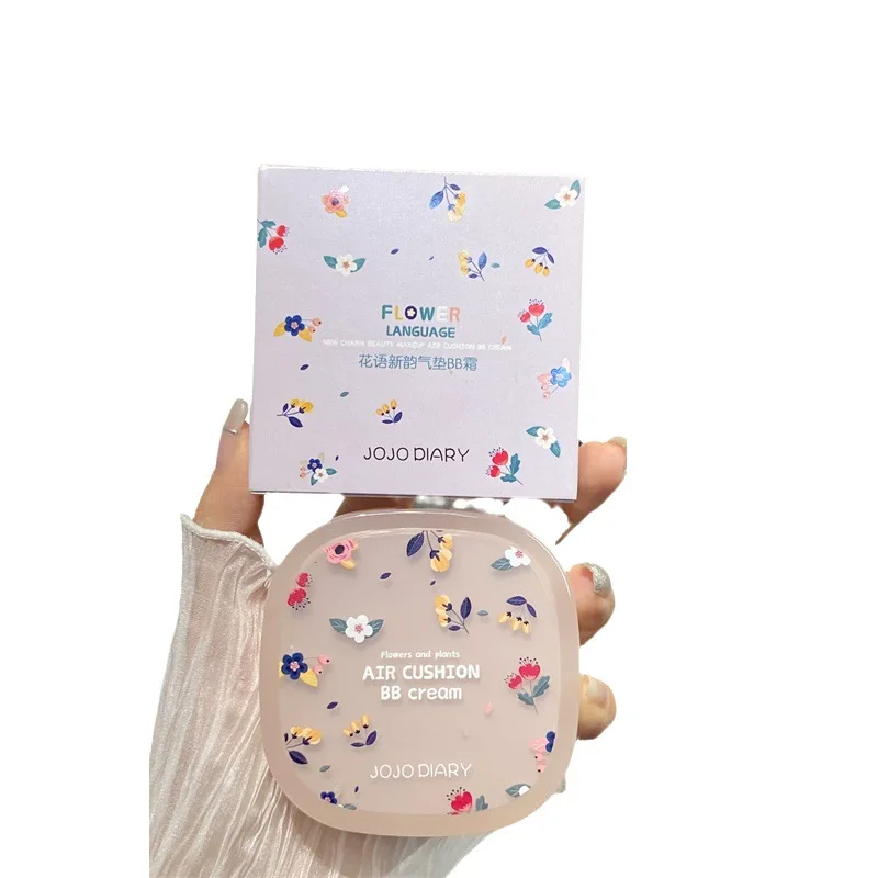 Air Cushion BB Cream Light and Thin Concealer Moisturizing Long-lasting Oil Control CC Liquid Foundation Does No Take off Makeup