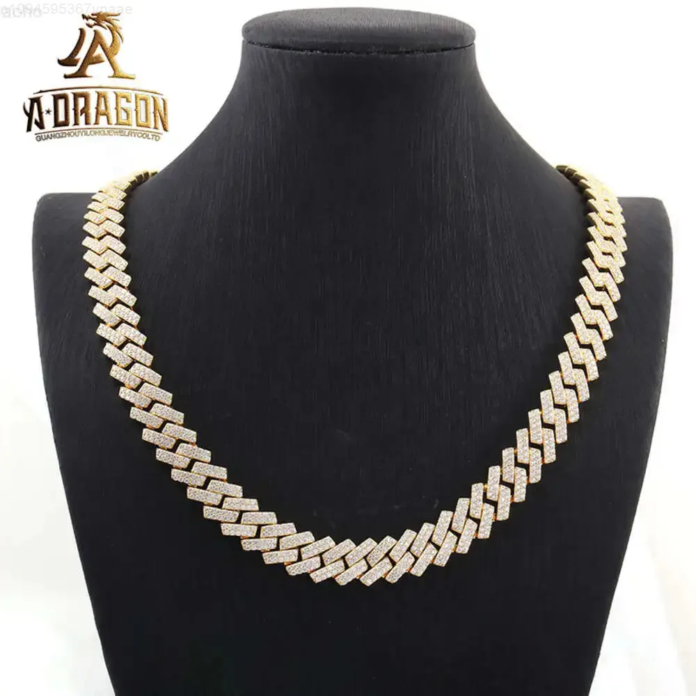 Fine Jewelry Gold Miami Cuban Chain Selling Shine Brightly 10k 14k 18k Gold Wholesale Cuban Link Chain