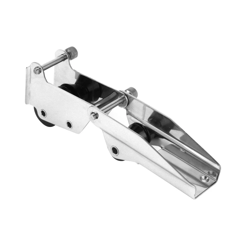 ISURE MARINE Stainless Steel Hinged/Pivoting Anchor Bow Roller 330mm Boat Accessories