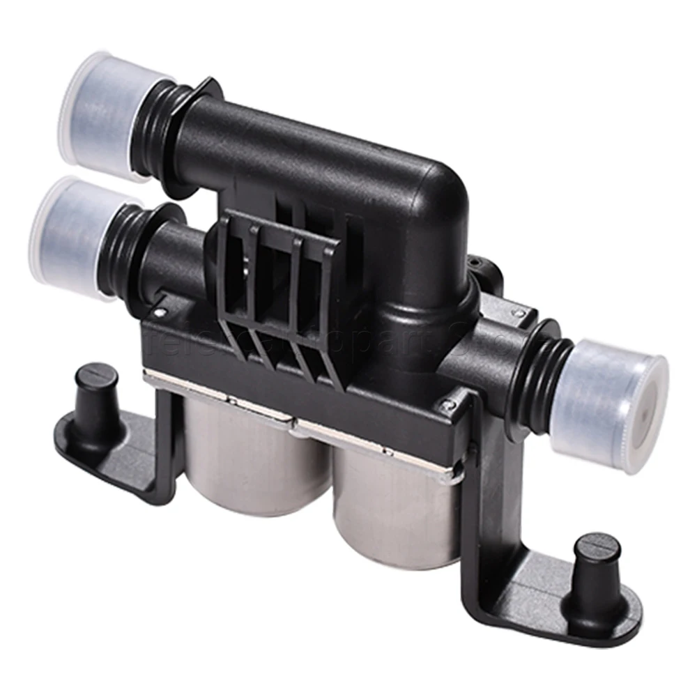Válvulas de controle do aquecedor de ar condicionado do carro solenóide duplo 64128374995 jqd000010 64128372016 para bmw e39 1998-2006 530 540 e53 x5