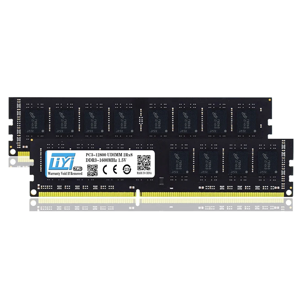 UDimm 데스크탑 메모리 램, DDR3 4GB 8GB 16GB, 1066 1333 1600 mhz 1.5v PC3 8500 10600 12800