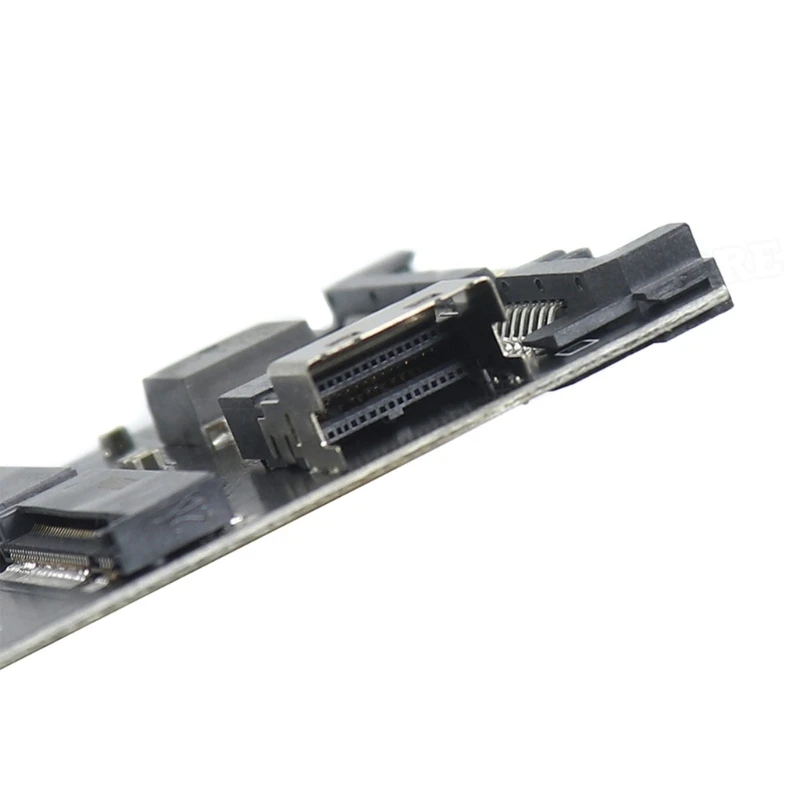 Adaptor DN59 M.2 NVME SSD SFF-8654 Konverter 22Pin Kartu Ekspansi