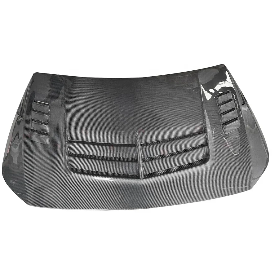 V Style Carbon Fiber Engine Hood Bonnet forMercedes a Class Benz W177 W118 A35 A45 Sedan 2019-2023 Front Hood Cover Bodykit