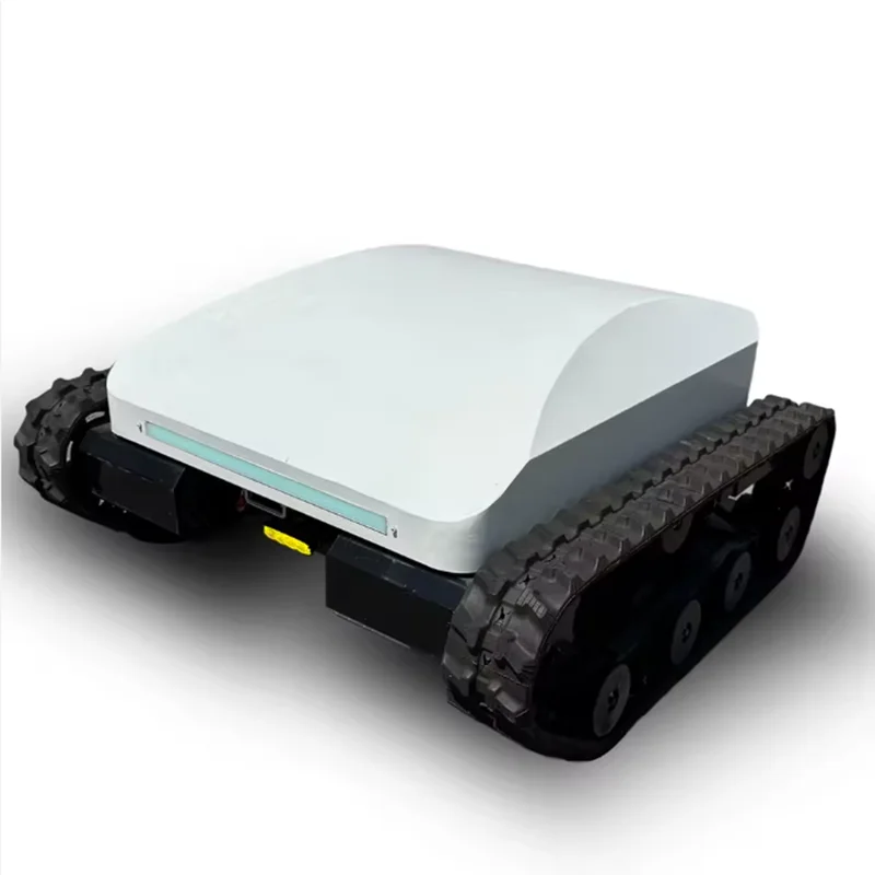 

Environmental Lithium Battery Electric Lawn Mower - Super Powerful Crawler Lawn Mower for Grass Cutting