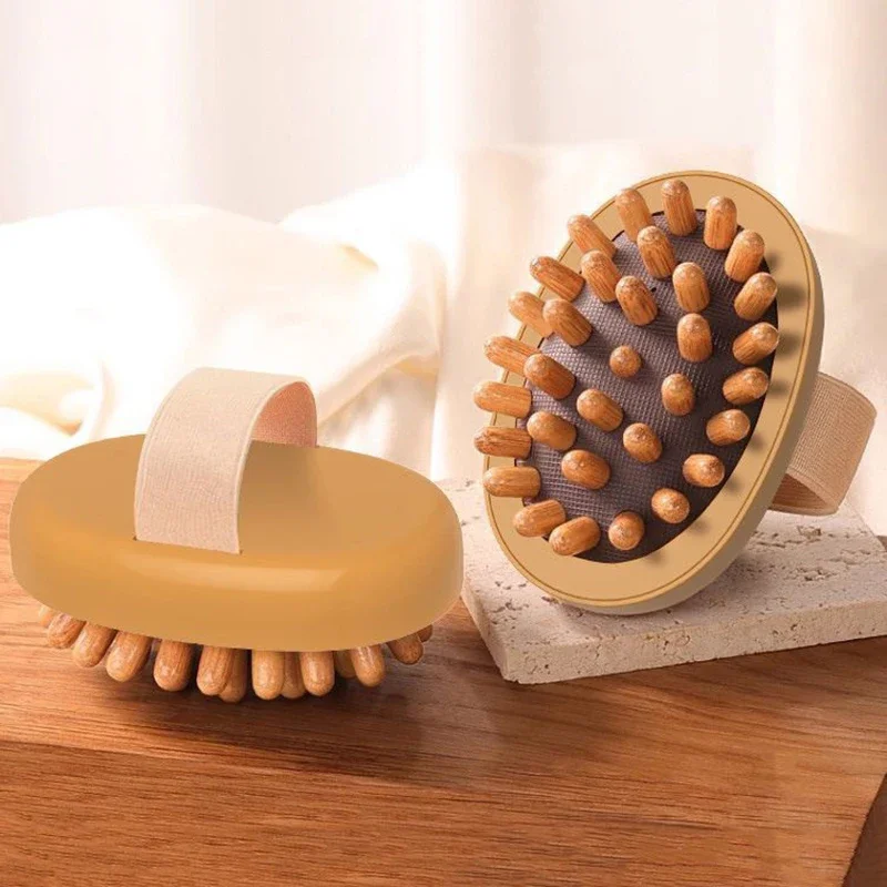 

Антицеллюлитная щетка для тела, успокаивающая деревянная эфирная масла, спа, воздушная подушка, массажная расческа для волос, массажная щетка для кожи головы, средство для удаления омертвевшей кожи