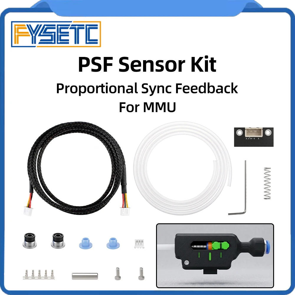 PSF Sensor Kit Proportional Sync Feedback Sensor For MMU Multi Material Unit 3D Printer Filament Detection Sensor Upgrade Kit
