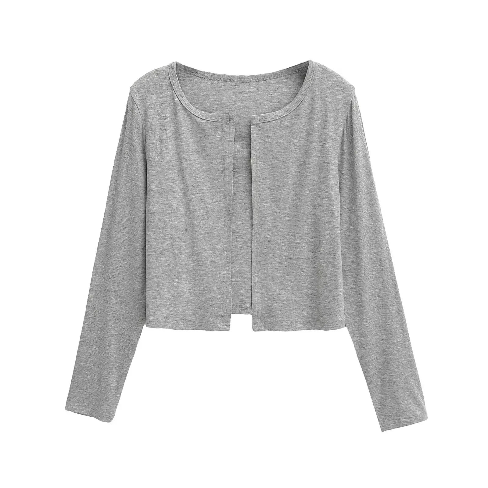 Street Sle Jazz Dance Top Multi-Color Hot Girl Waistcoat Slimming ort Open Cardigan Ladies Faion Summer Outerwear