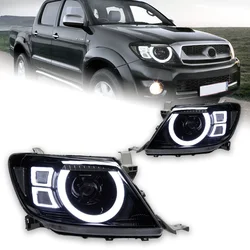 AKD Car Styling Headlight for Toyota Hilux VIGO LED Headlight 2007-2011 Headlights Hilux DRL Turn Signal High B Auto Accessories