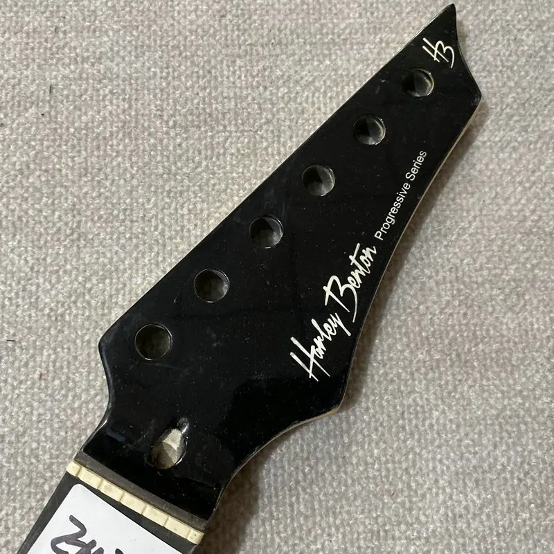 EN307-Cuello de guitarra eléctrica de longitud, modelo progresivo HarleyBenton original genuino, versión sin terminar para reemplazar