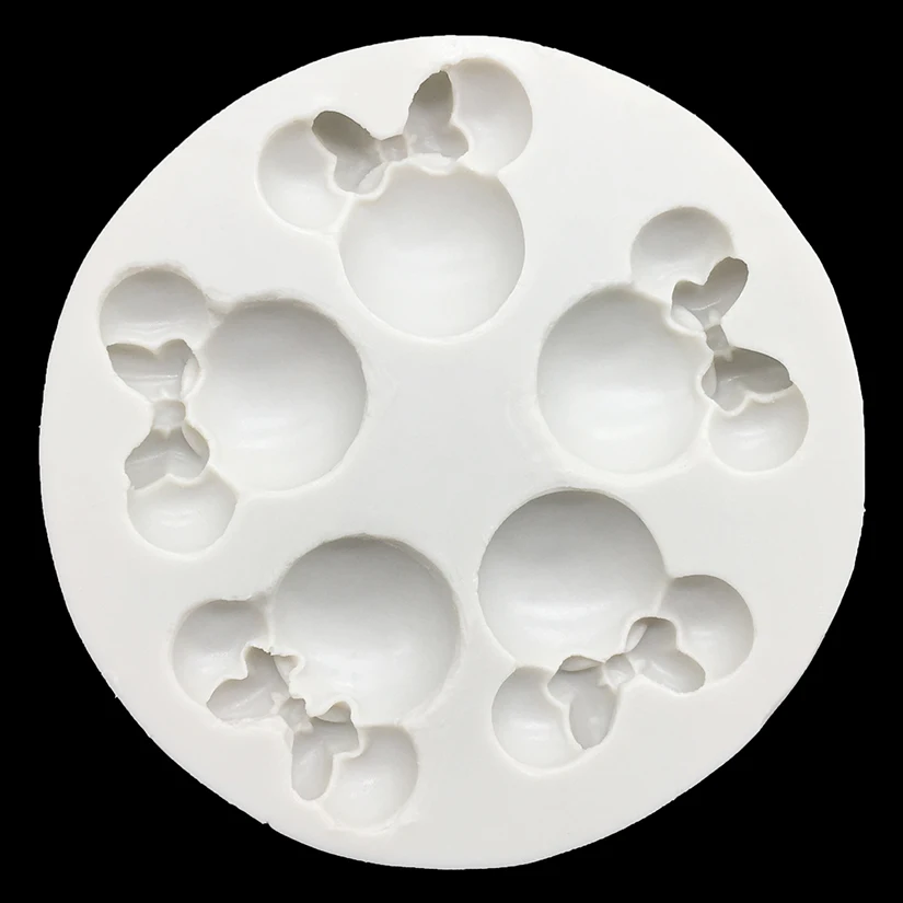 Bows Mouse Silicone Sugarcraft Mold Resin Tools Cupcake Fondant Cake Decorating Tools