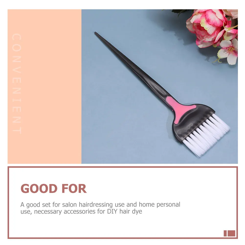 

5pcs Hair Coloring Brush Reusable Hair Dye Applicator Durable Salon Tools Easy Clean Household Use Tint Comb Dyeing Accessories