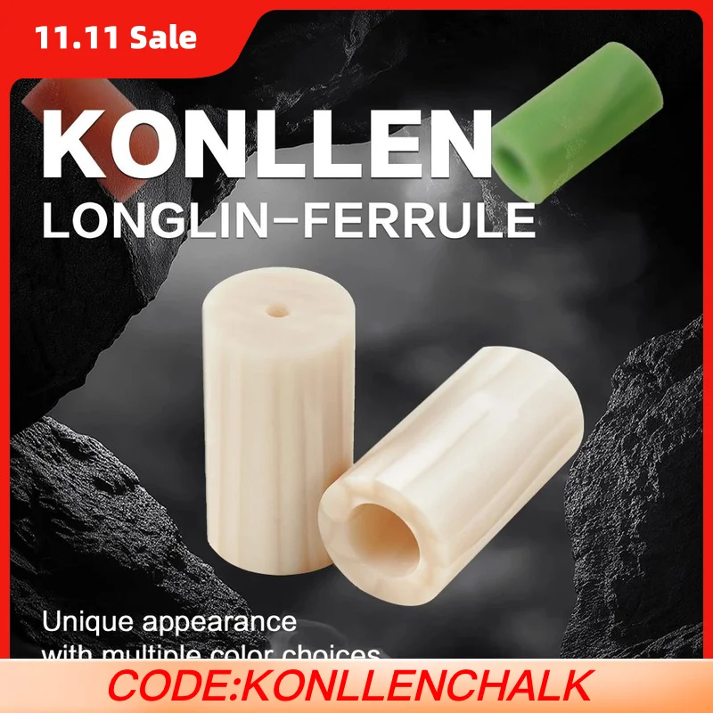 

Juma Dragon Rainbow Carom Ferrule, Height 25mm Billiard Pool Ferrule, Professional Durability for Billiard Cue Stick