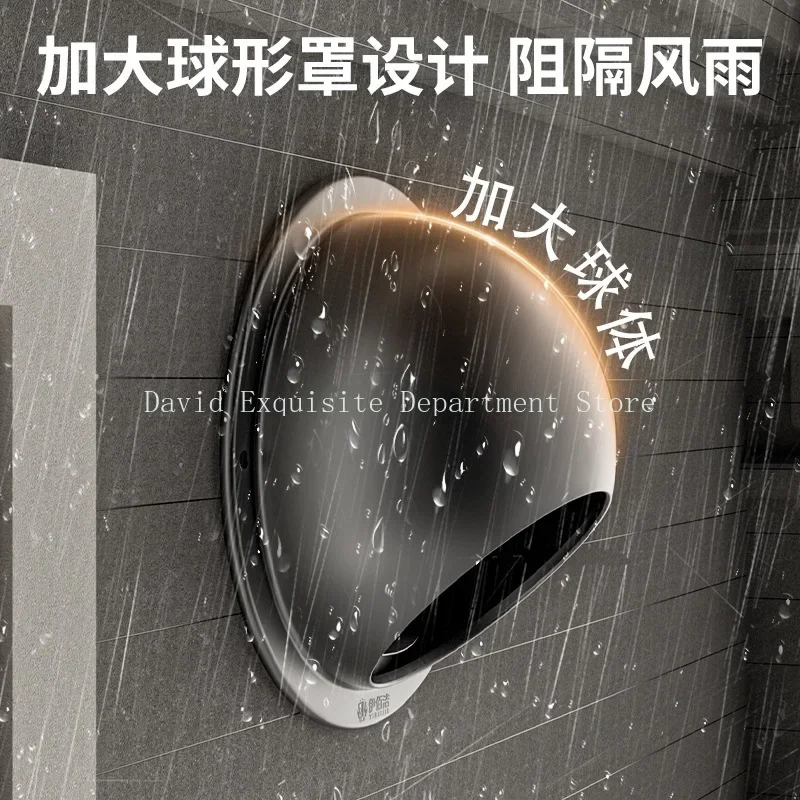 

Grey 304 Stainless Steel Vent Cap Rainproof Exterior Wall Air Outlet Grille Round Heating Cooling Vent Cover 70-200MM