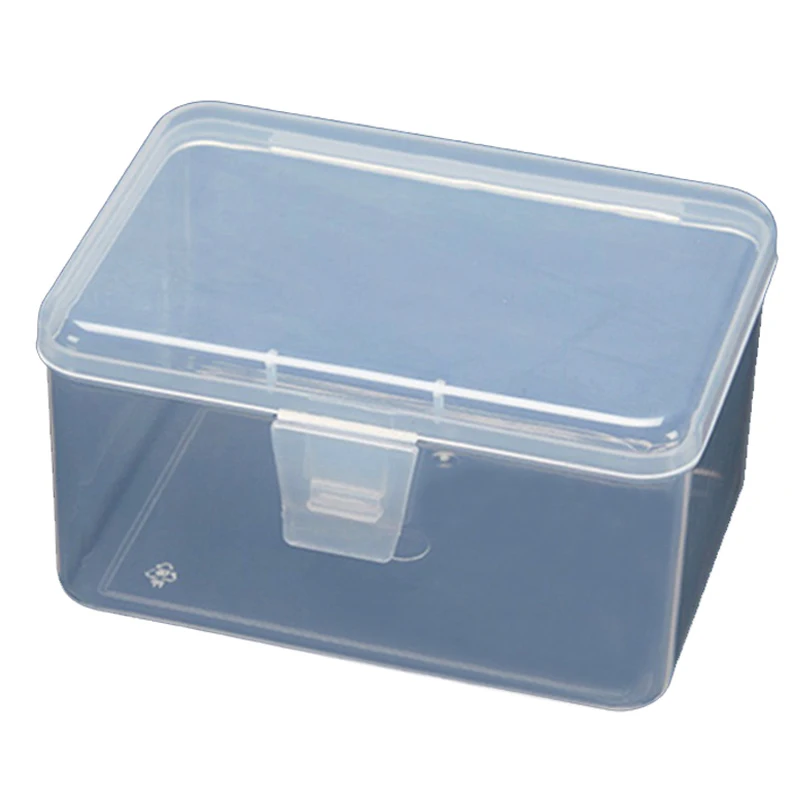 Boxes Rectangle Clear Plastic Jewelry Storage Case Container Packaging Box for Earrings Rings Beads Collecting Small Items