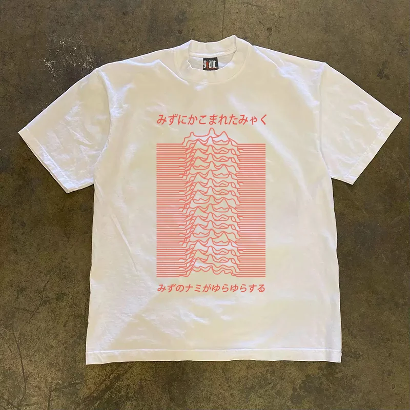 Loose Fit Short Sleeve T-Shirt Pure Cotton Double Thread Women's Style Heavyweight Couple's Tee Casual Summer Fashion
