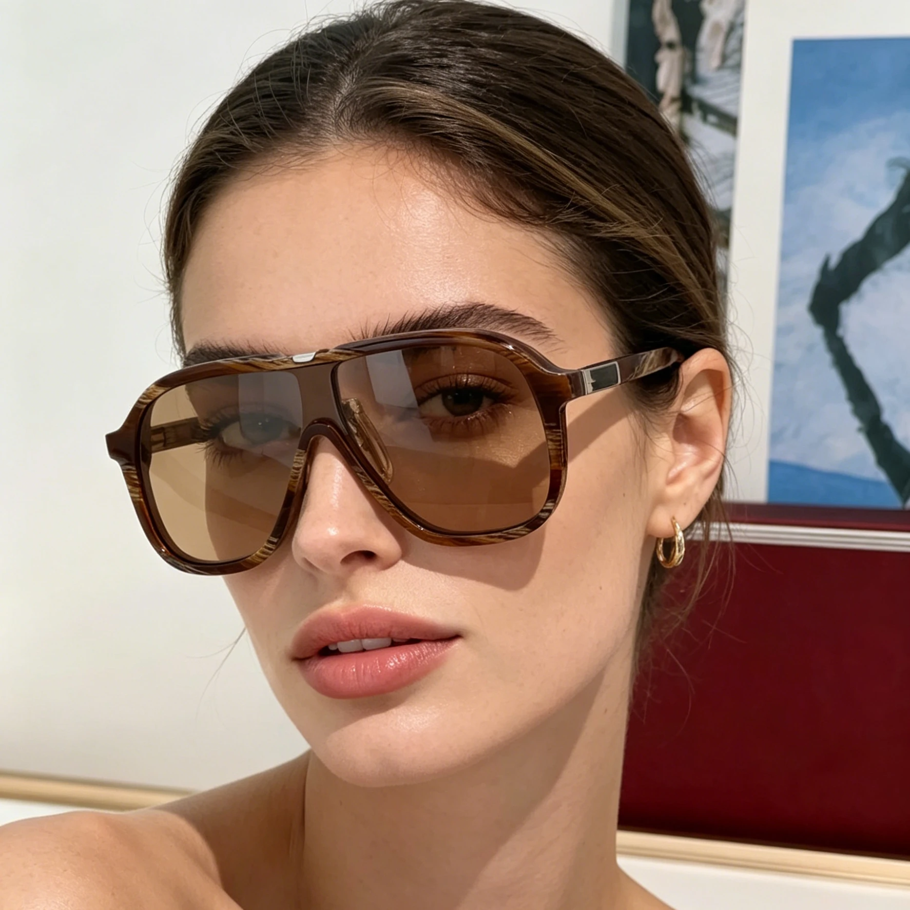 

JMM KUROKAWA Pilot acetate luxury popular fashion Men sunglasses high brand Personalized High Quality Women's sunglasses