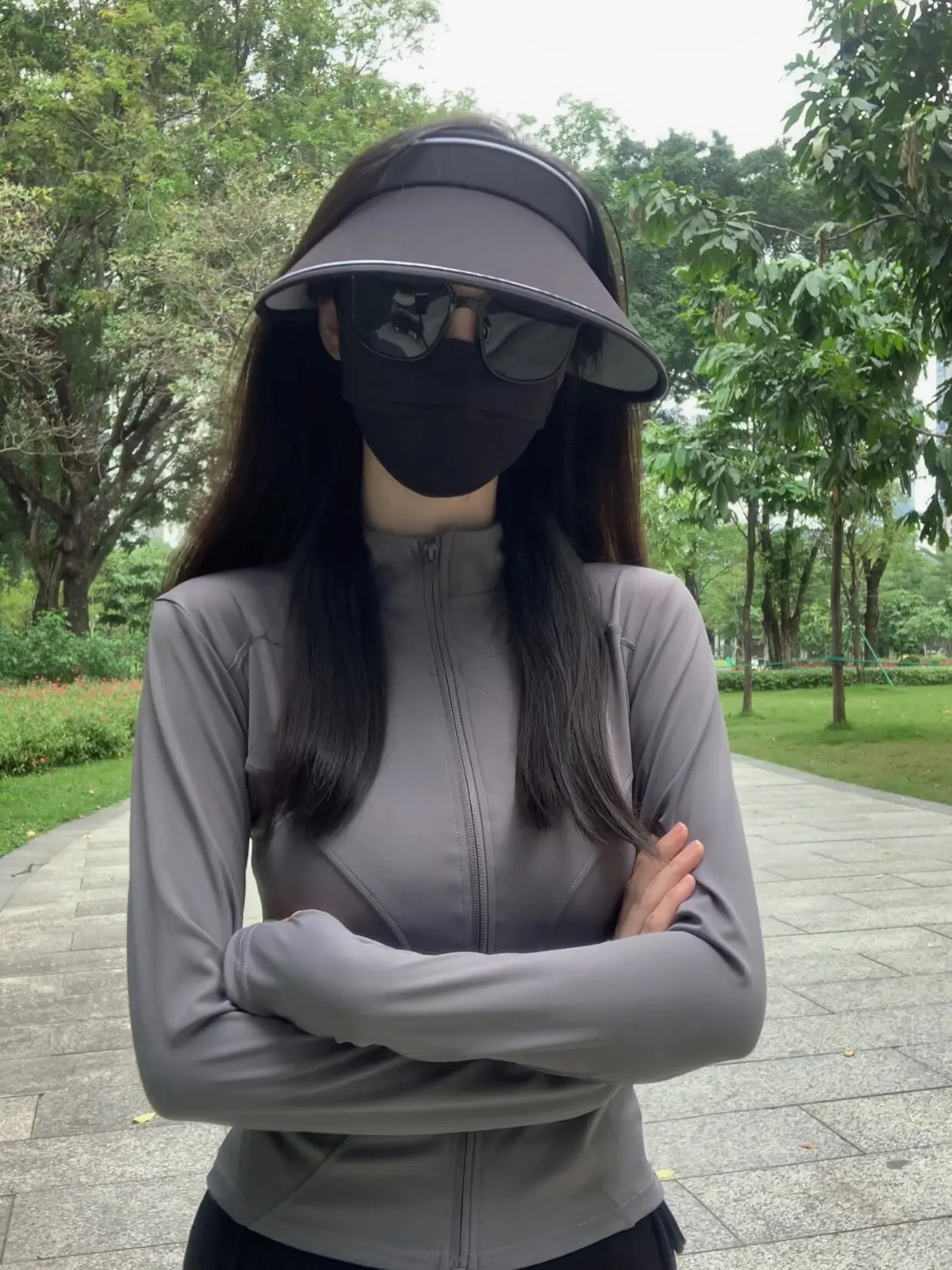 

Slim Fit Ice Silk Sun Protection Clothing Women's Summer Thin Breathable Cool Feeling Outdoor Sunshade UV Protection Coat