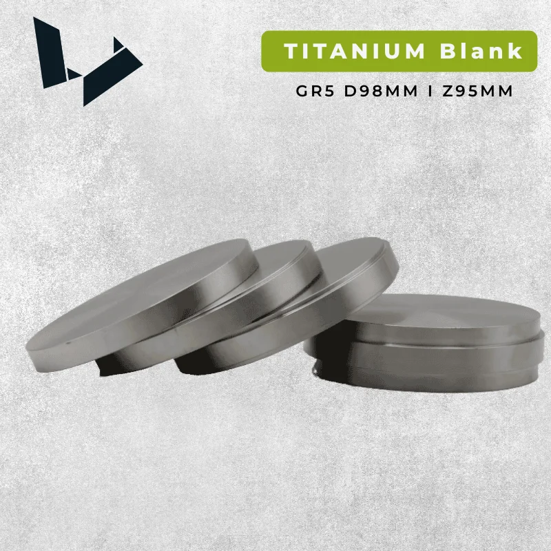 

Ti5 Disc Grade 5 Drntal Cad Cam Titanium Milling Disc 98mmx12mm 98mmx14mm 98x16mm Dental Lab Materials