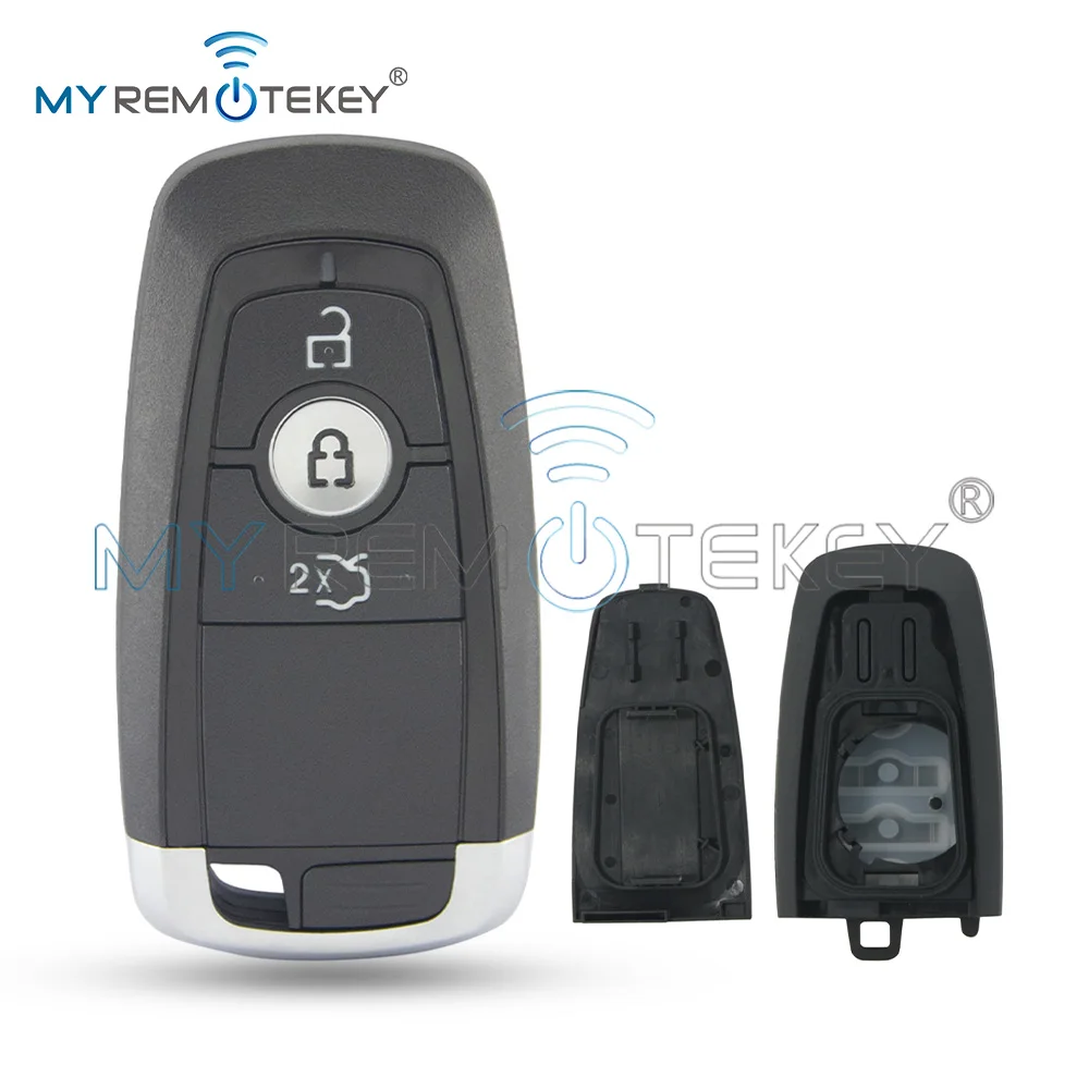 MYREMOTEKEY smart key shell case 3 button A2C11460302 for 2017 Ford Mustang HS7T-15K601-DC