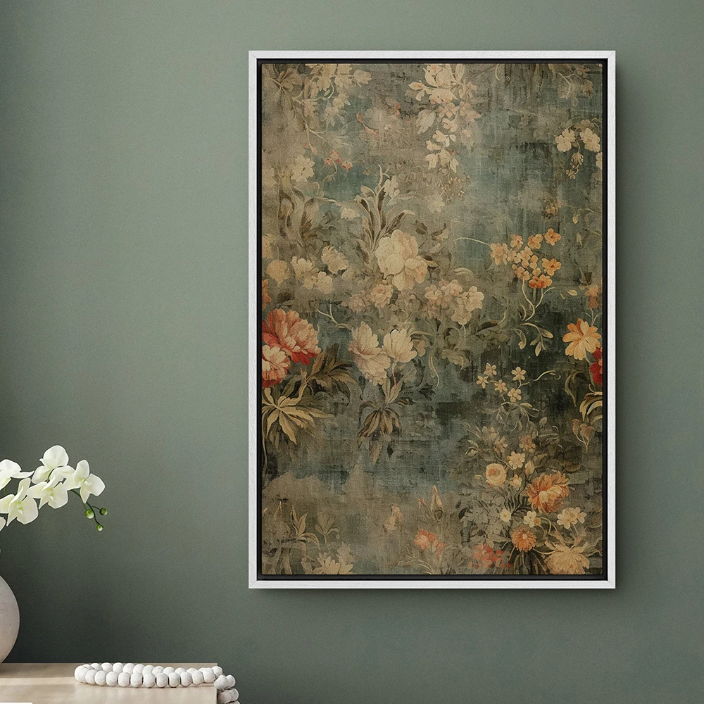 Vintage Leaf Flower William Morris Artwork Poster and Print Retro Canvas Painting Wall Picture Art for Living Room Home Decor