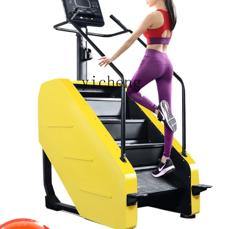 ZF Stair Machine Gym Climbing Machine Mute Aerobic Fitness Climbing Training Equipment Adjustable Speed