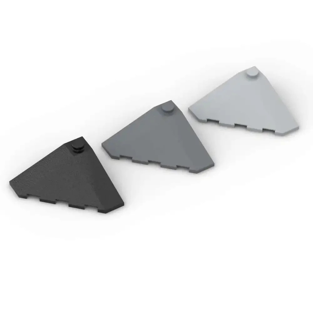 MOC 10PCS Classical Stacking 43708 Slope 18 Corner Brick Wedge 4x4 Building Blocks General Idea DIY Toys Boys Special Day Gifts