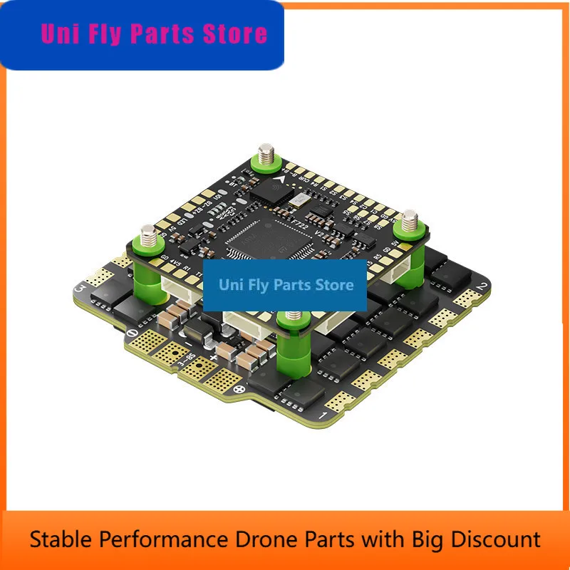 UniFlyAocoda-RC F7100 V2 Stack F722 V2 FC 42688P/Barometer/OSD/Black Box 100A 30100 AM32 3-8S ESC 30X30mm For Racing Car Parts