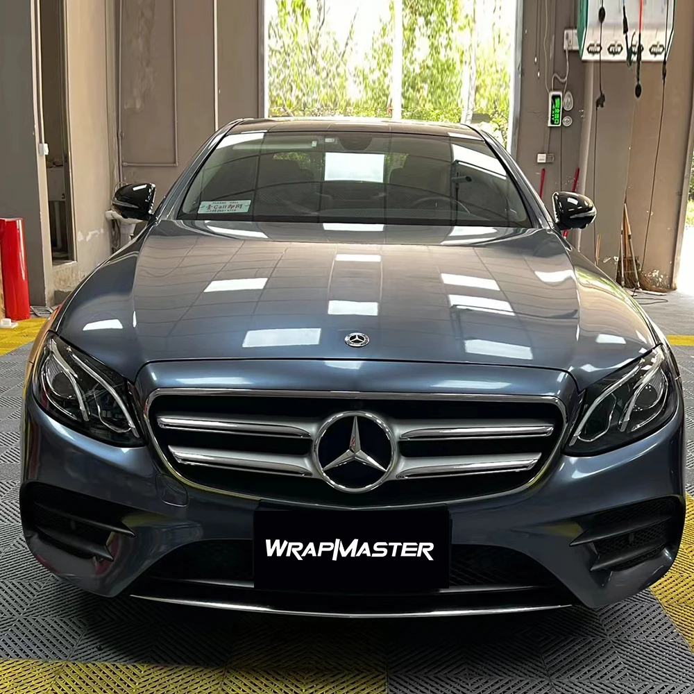

Wrapmaster 5M/10M/18M PET Liner Metallic Byron Bay Blue Car Paint Decorative Film Renew Car Wrap Vinyls