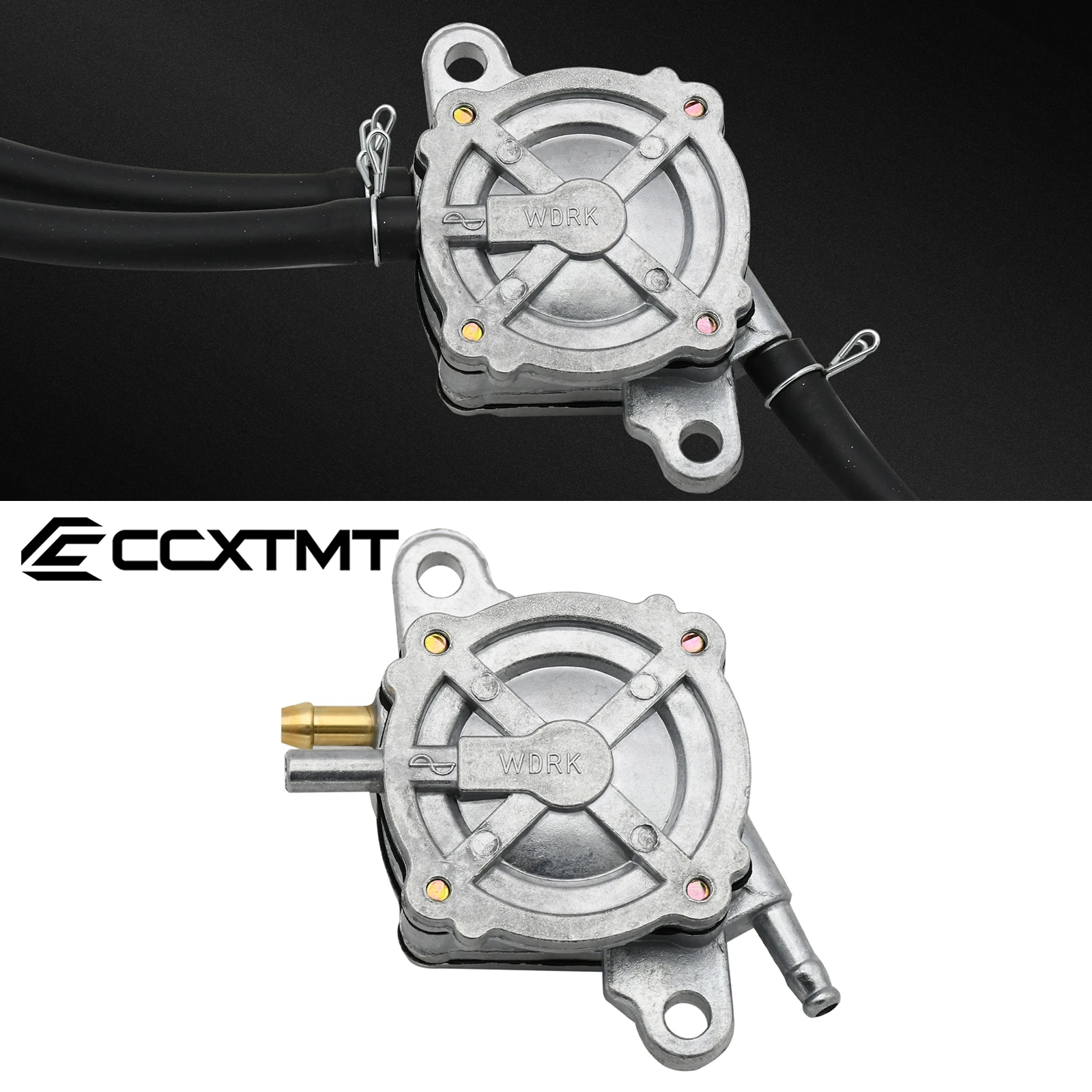 

Outlet Vacuum Fuel Pump Assembly Compatible For GY6 50cc 125cc 150cc 250cc ATV Go Kart Scooter For Honda Dio50 50cc Dio SXR X8R