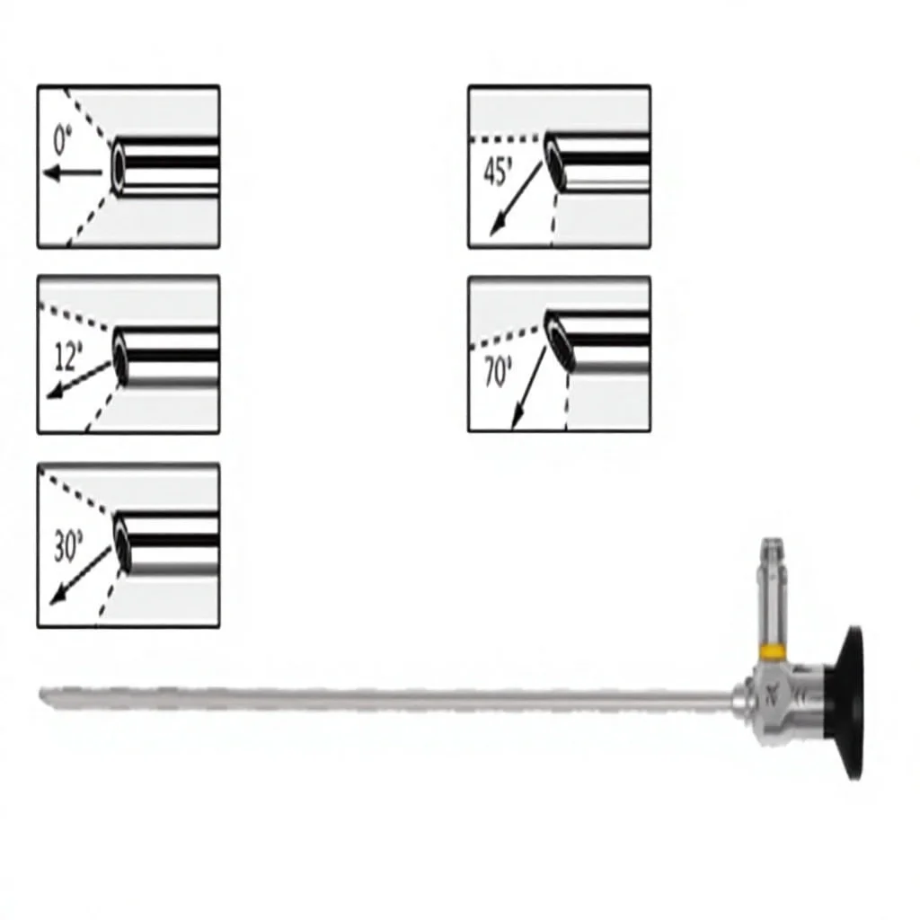 NPJ-I Rigid Urethral Cystoscope 0° 12° 30° 45° 70° for Urinary Bladder Examination