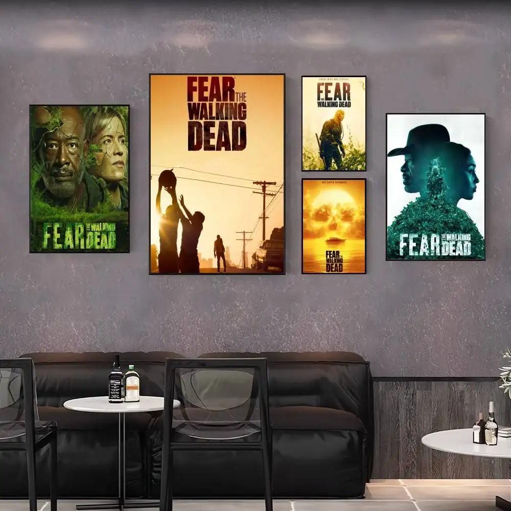 TV Fear the Walking Dead Poster Gallery Home Decoration Wall Stickers Living Room Bedroom Gifts