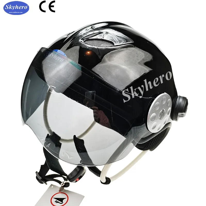 GD-K casco paramotore, solo casco con visiera senza auricolare